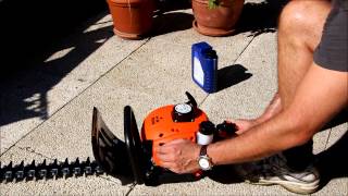 ATIKA HB 60 Benzin Heckenschere | Strauchschere | Heckentrimmer | Heckenscheren - NewWonder555