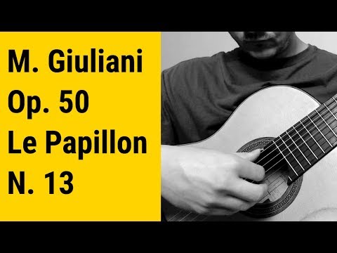Mauro Giuliani, Le Papillon, Op 50, n 13 (Allegro)