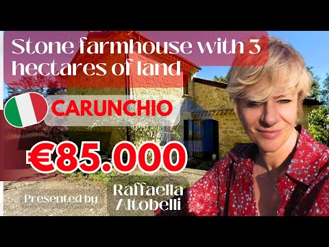 🌿 Dream Farmhouse for Sale in Italy | Carunchio, Abruzzo 🇮🇹 | Stone House with 3 Hectares of Land