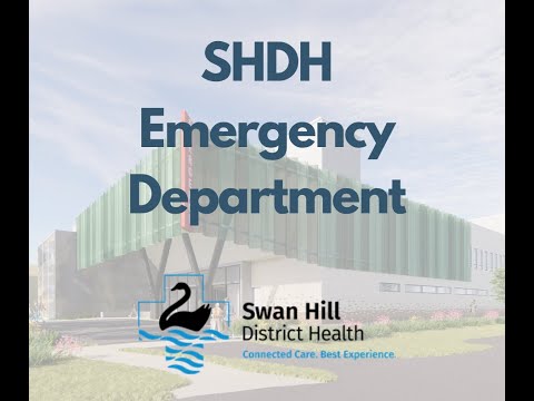 SHDH New Emergency Department Tour