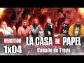 La Casa De Papel Money Heist 1x4 Caballo De Troya Group Reaction