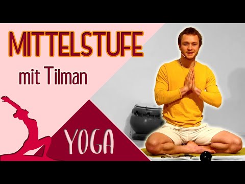 Yoga Mittelstufe Grundreihe mit Tilman - Yoga Vidya Live 16:15 - 30.01.2021