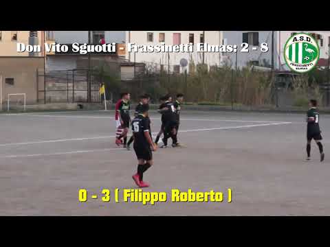 Don Vito Sguotti - Frassinetti Elmas: 2 - 8 (Allievi Prov.li 2017/2018)