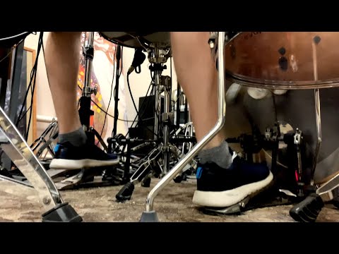 TRUE HEEL TOE DOUBLE BASS DRUM TECHNIQUE