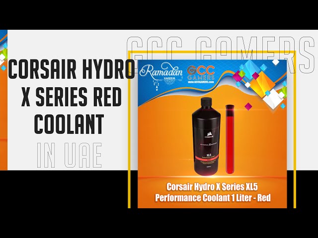 Vídeo relacionado con Corsair Hydro X Series, XL5 Refrigerante de rendimiento, 1 l (Color translúcido brillante, Duradero Premezclado Rendimiento, con los Inhibidores Avanzados Anticorrosión y Antibacterias) Rojo