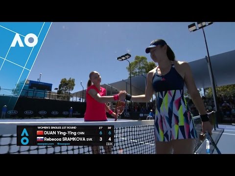 Duan v Sramkova match highlights (1R) | Australian Open 2017