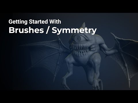 11 - ZBrush for iPad - Brushes and Symmetry
