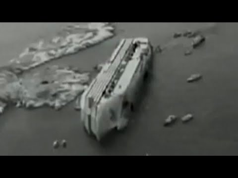 Costa Concordia shipwreck on Giglio Island six years ago