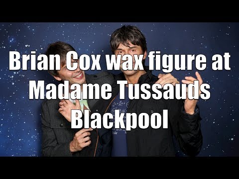 Professor Brian Cox gets his own wax figure in Madame Tussauds Blackpool