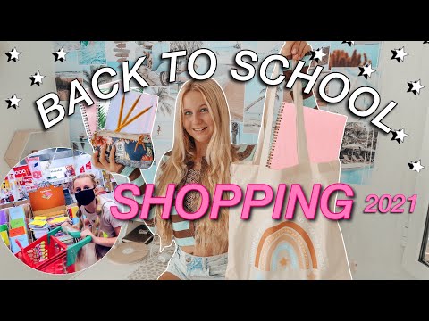 BACK TO SCHOOL 2021 SCHULSACHEN KAUFEN & SHOPPING HAUL | MaVie Noelle