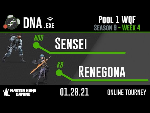 DNA.EXE S9:W4 - NGG | Sensei (Snake) Vs. KB | Renegona (Byleth) - Pool 1 WQF