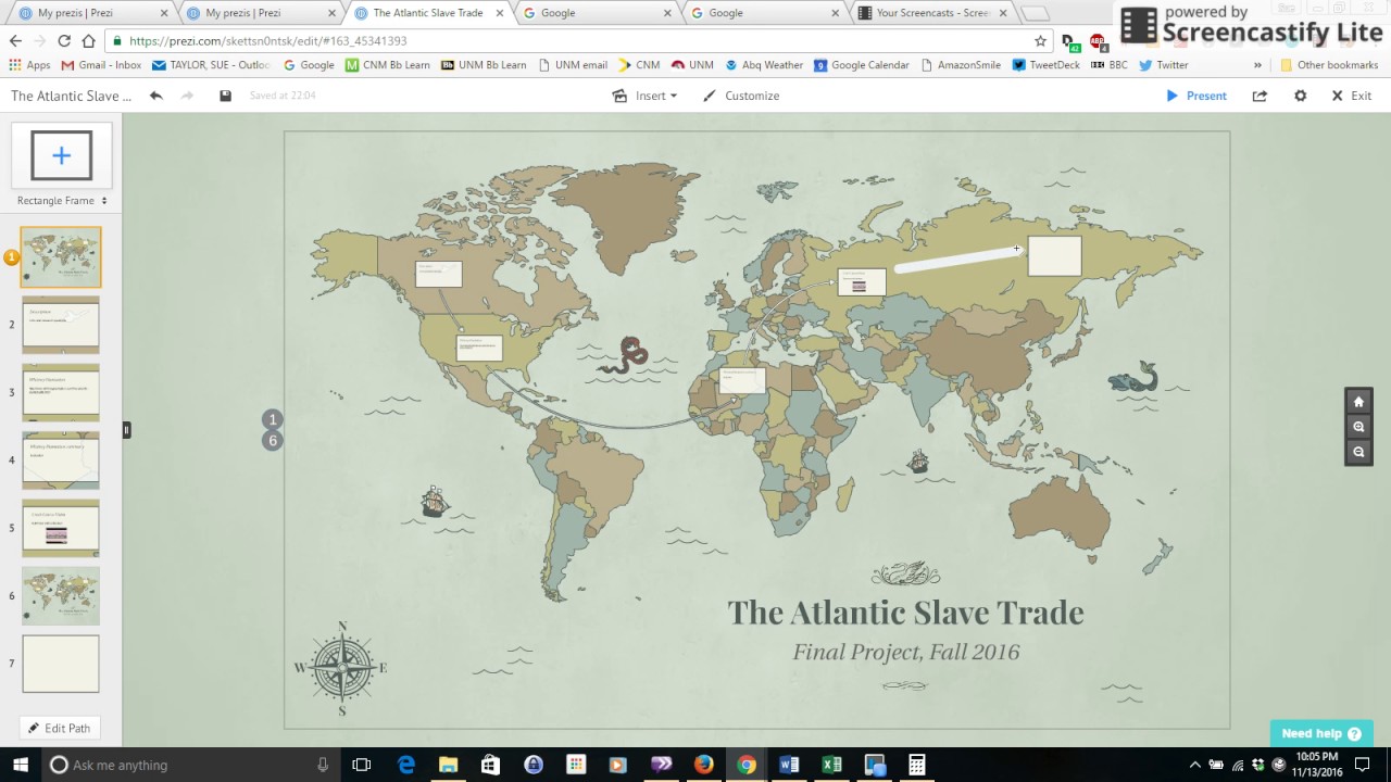 Prezi Tutorial for Final Project