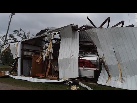 (Live) Horrific destruction of Tornado touches down in Monroe