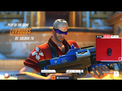 GALE CARRY SOLDIER 76 - POTG! TOP 500 OVERWATCH 2 SEASON 5
