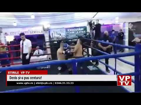 Moro  a cistigat Centura de Aur!