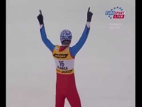 Bjoern Einar Romoeren 239.0 m Planica 2005 (English Commentary)