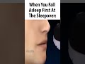 When You Fall Asleep At Sleepover