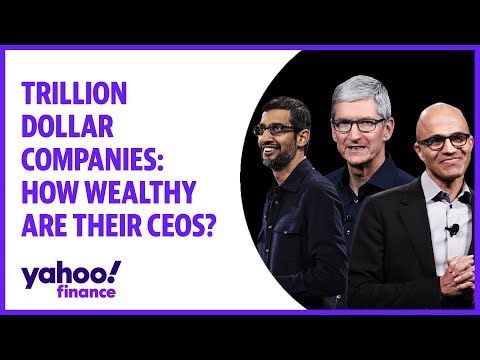 Trillion-dollar companies: How wealthy are their CEOs?