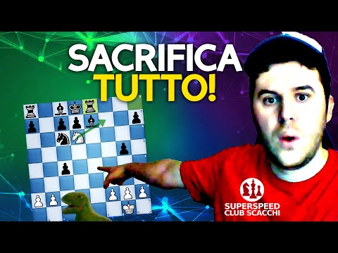 Sacrifica Tutti i Pezzi per dare Matto di Cavallo | Immortale Leggendaria