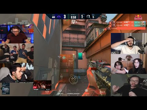TL ScreaM ACE VS Acend (Split) | Tarik TenZ Kyedae Mixwell & More Reacts