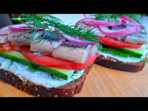 Bought This Herring Just to Show You the Best Sandwich Ever!  You’ll Love It! 🐟🥪