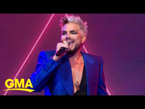 Adam Lambert performs 'You Make Me Feel (Mighty Real)' on 'GMA' l GMA