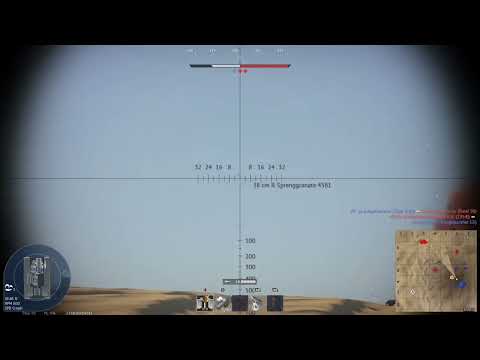 War Thunder 1km+ Sturmtiger long shot