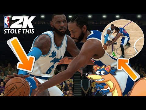 MIKE WANG AND NBA 2k STOLE THIS FROM EA NBA LIVE