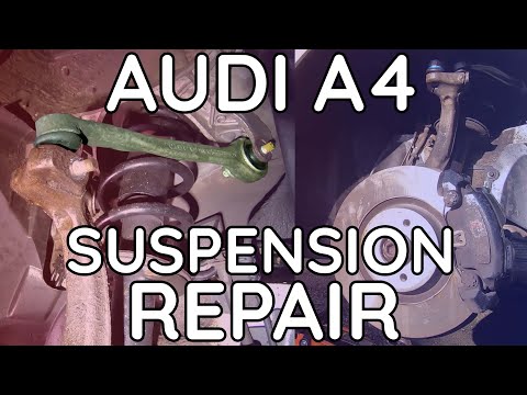Audi A4/S4 Front Upper Control Arms Replacement - The Damn Pinch Bolt!!