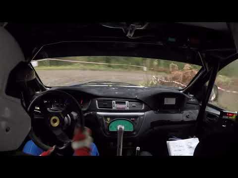 2019 Grizedale Stages Rally accident incar - Aras Dinçer