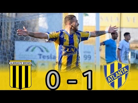 B Metro : ALMIRANTE BROWN 0 - 1 ATLANTA (El Gol)