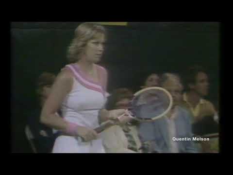 Chris Evert Defeats Billie Jean King at U.S. Open (September 8, 1977)