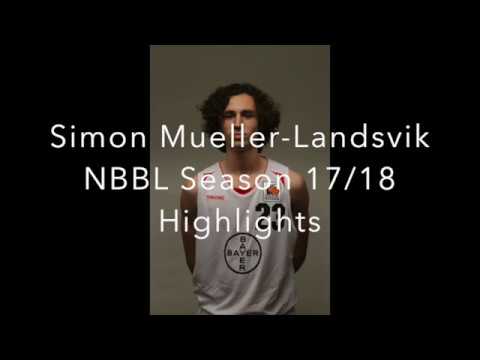Simon Mueller-Landsvik - NBBL Season Highlights 2017/18