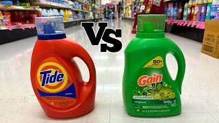 Tide VS Gain Laundry Detergent (What's the Difference)