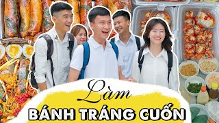 Cách làm bánh cuốn từ cơm nguội bằng chảo chống dính cực đơn giản