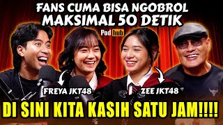 Download lagu SUSAH BANGET DIAJAK KE SINI‼️ ZEE - FREYA JKT48: 'KITA TAKUT SAMA OM DEDDY!!' PODHUB mp3 Download lagu SUSAH BANGET DIAJAK KE SINI‼️ ZEE - FREYA JKT48: 'KITA TAKUT SAMA OM DEDDY!!' PODHUB mp3