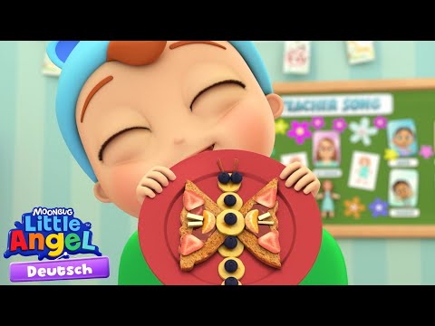 Ja, ja, Obst ist gut für dich| Kinderlieder mit Klein Joni | Little Angel Deutsch