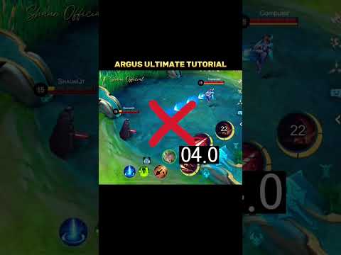 ✅Argus ultimate tutorial #mobilelegends #mlbb #argus #tutorial #highlights