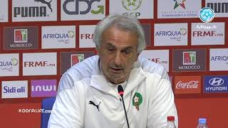 هاليلوزيتش يكشف أسباب نقل مباراة المنتخب الوطني من الدار البيضاء للرباط