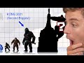 Reacting To KING KONG SIZE ROAR COMPARISON 1933 2021