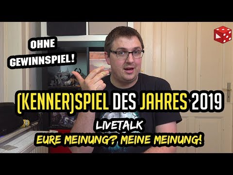 Spiel des Jahres 2019 - LiveTalk zu den Nominierungen