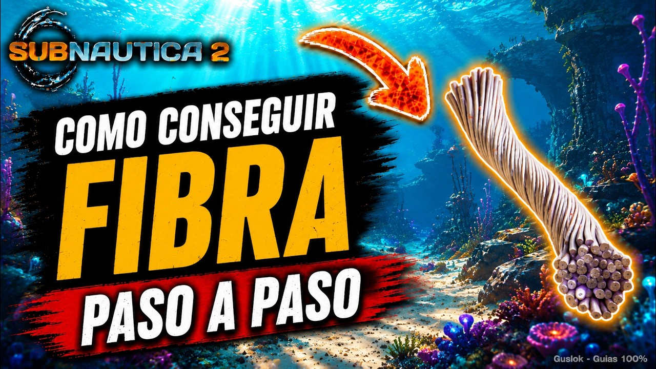 Cómo Conseguir Fibra Fácil | Receta y Materiales Subnautica 2 Cómo Conseguir Fibra Fácil | Receta y Materiales Subnautica 2