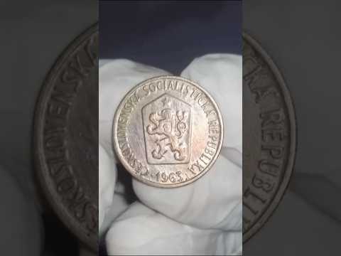 coin of Czechoslovakia #coinmaster#money #oldisgold#tiktok#oldcoin#shorts#short#czech#czechrepublic
