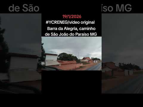 Barra da Alegria, caminho de São João do Paraíso Minas Gerais.