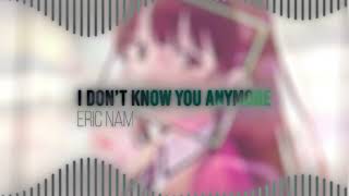 I DONT KNOW YOU ANYMORE | AUDIO EDIT