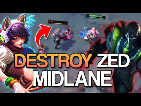 Rank 1 Ahri teaches you how to Beat Zed mid