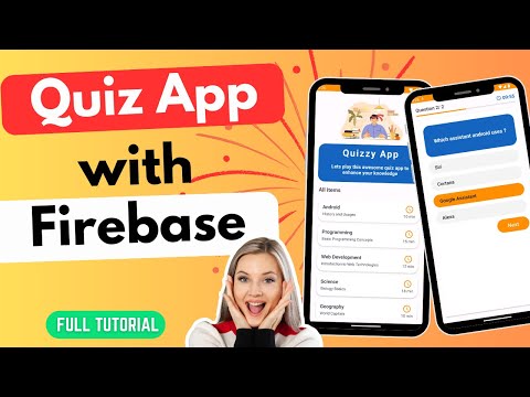 ONLINE Quiz App with FIREBASE 🔥 | Android Studio Tutorial | 2024