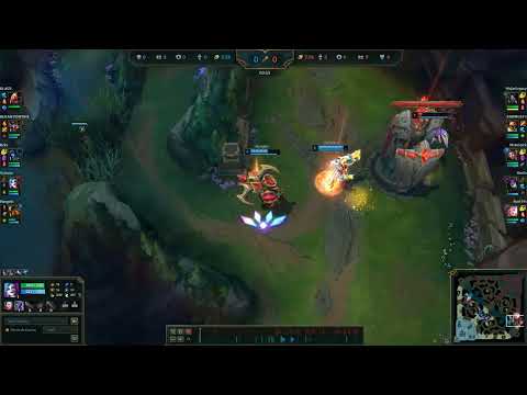 The lvl 1 Dive - Jinx and Nautilus vs. Kai'sa and Seraphine Season 2024 map #shorts