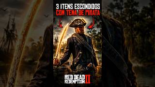 3 itens de pirata escondidos em Rdr2 #rdr2 #shorts