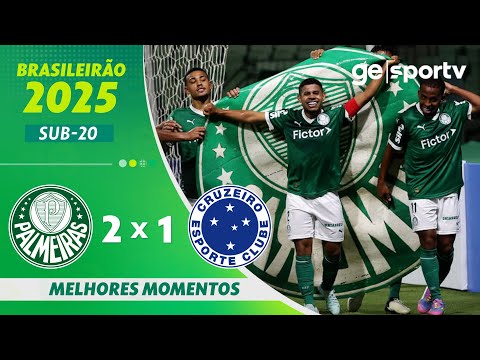 Gols e lances de Palmeiras x Cruzeiro